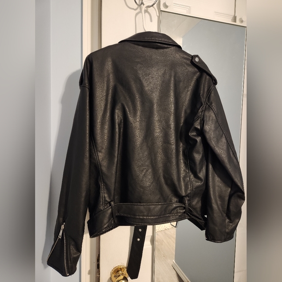 Faux Leather Jacket - Picture 2 of 2